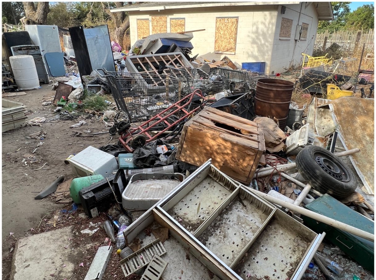Junk & debris removal — before